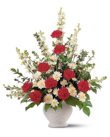 Vivid Sentiments Flower Arrangement