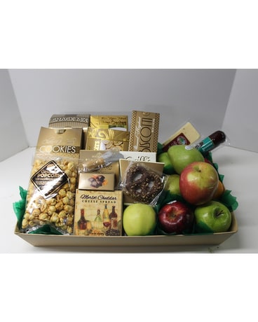 Fruit and Gourmet Gift Basket