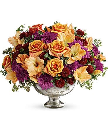 Teleflora's Elegant Traditions Centerpiece Flower Arrangement