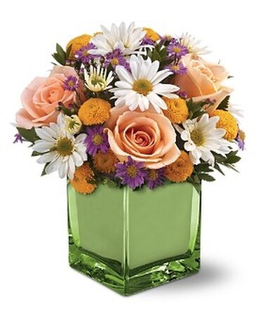 Teleflora's Spring Spirit Bouquet Flower Arrangement