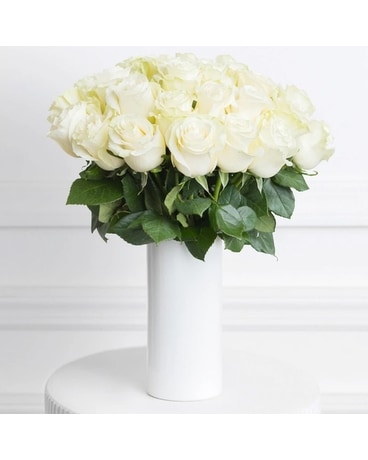 2DozenWhite Flower Arrangement