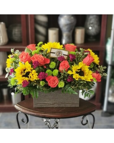 Floral Ratatouille Flower Arrangement