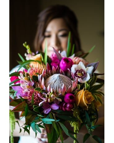 Wedding Tropical Bouquet Bouquet