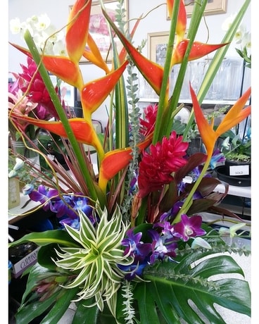 Tropical Flower Arrangement