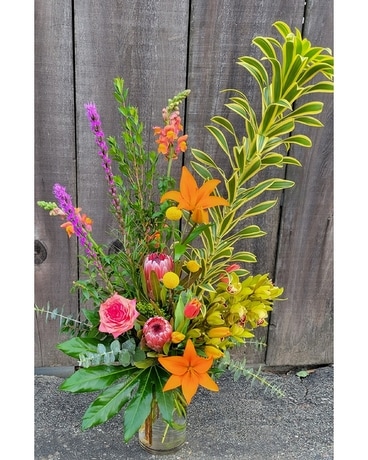 You Brighten My Day Flower Arrangement