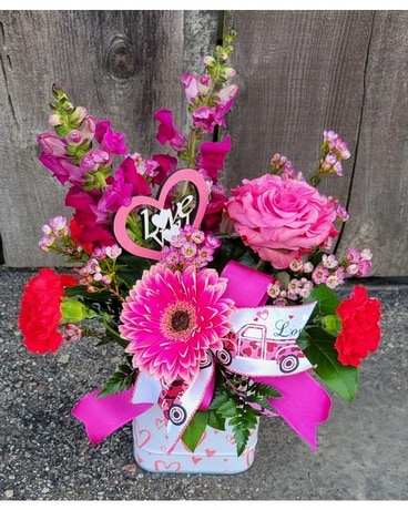 Hearts a Flutter Flower Arrangement