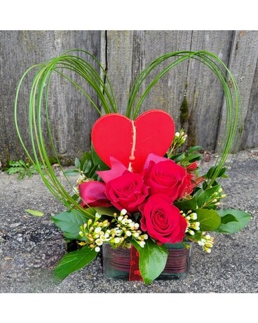 You Are My Heart Flower Arrangement
