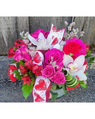 Be My Valentine Flower Arrangement