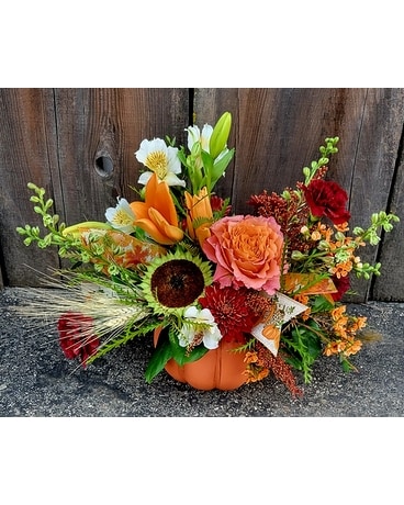 Fall In Paso Flower Arrangement