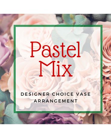 Pastel Custom Floral Flower Arrangement