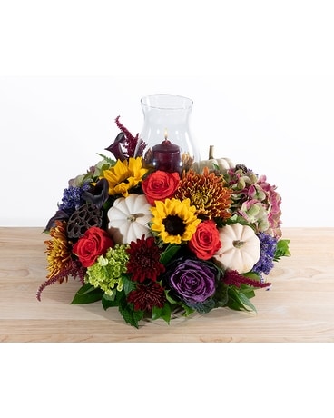 Gaslight Flower Arrangement