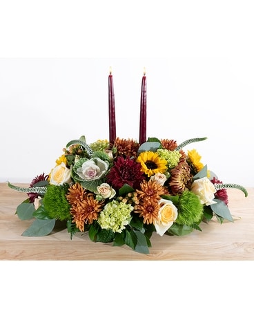 Light The Way Flower Arrangement
