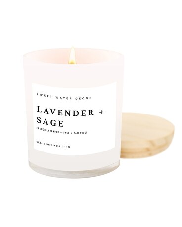 Lavender & Sage Sweetwater Jarred Candle Jar Candle