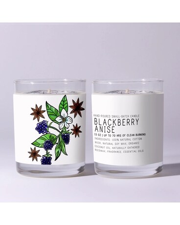 Just Bee Blackberry Anise Candle Jar Candle
