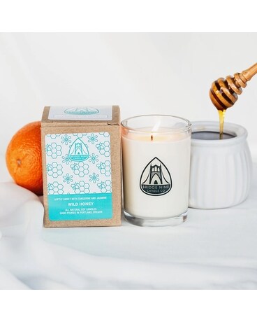 Bridge Nine Wild Honey Candle Jar Candle