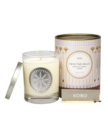 Kobo Deck The Halls Candle Jar Candle