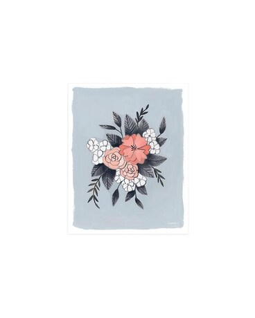 Floral Spray Art Print Gifts