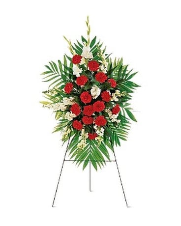 Cherished Moments Spray Funeral Arrangement