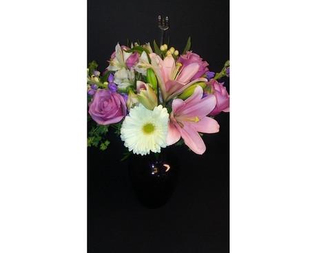 Pretty in Purple Flower Arrangement