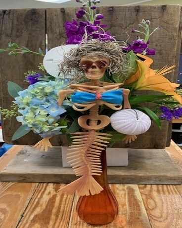 Haunted Sea Bouquet Flower Arrangement