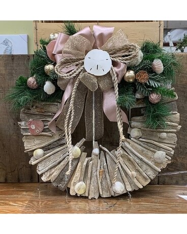 Winter Treasure Wreath Flower Arrangement