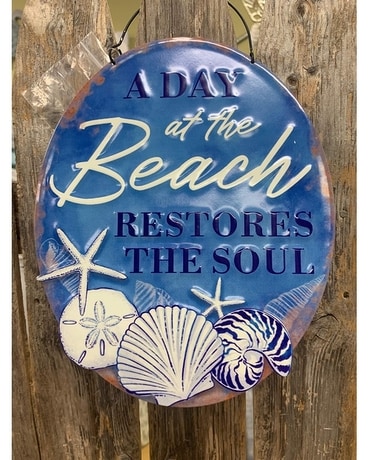 Day at the Beach Sign