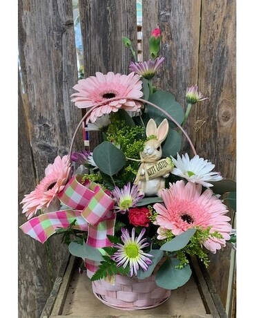 Hoppin' in to Spring Flower Arrangement