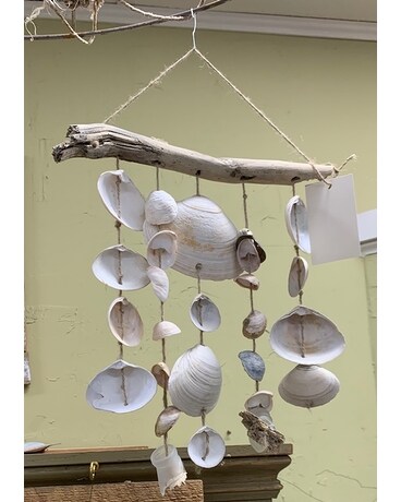 Beach Sound Windchime Flower Arrangement
