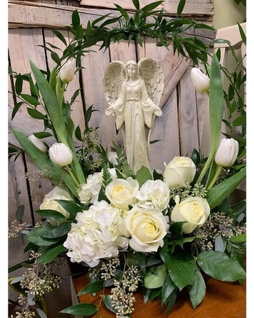 Angelic Peace Flower Arrangement