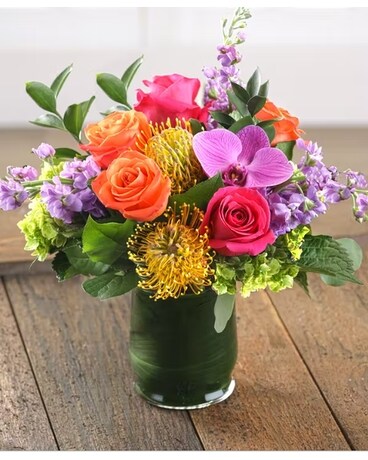 Scarlett's Flowers Mosaic Flower Arrangement
