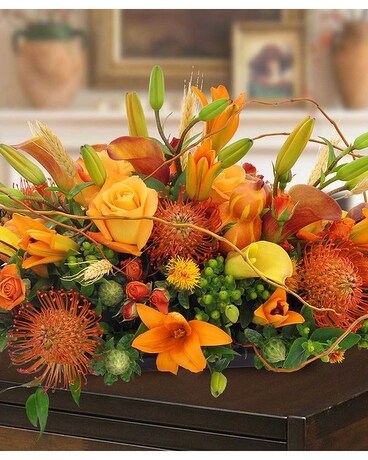 Scarlett's Fall Flair Flower Arrangement