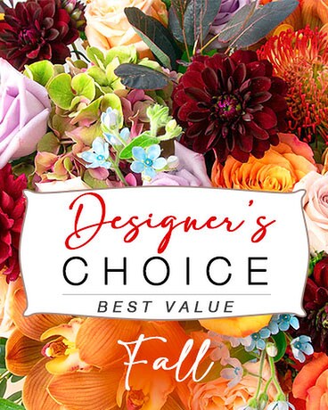 Fall Designer's Choice Flower Arrangement