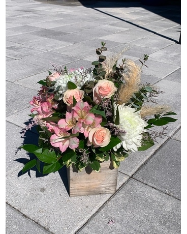 Blushing On You Flower Arrangement
