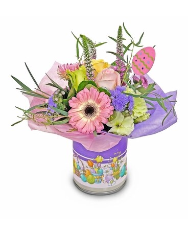 Country Chic Easter Bouquet Flower Arrangement