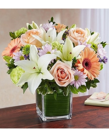 Healing Tears™ Multicolor Pastel Flower Arrangement