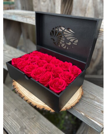 Eternity Roses By Scarlett's Flowers Flower Arrangement