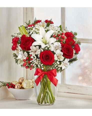 Fields of Europe Christmas Flower Arrangement