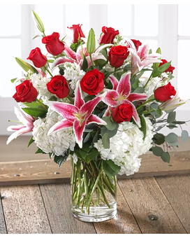 Passionate Love Flower Arrangement