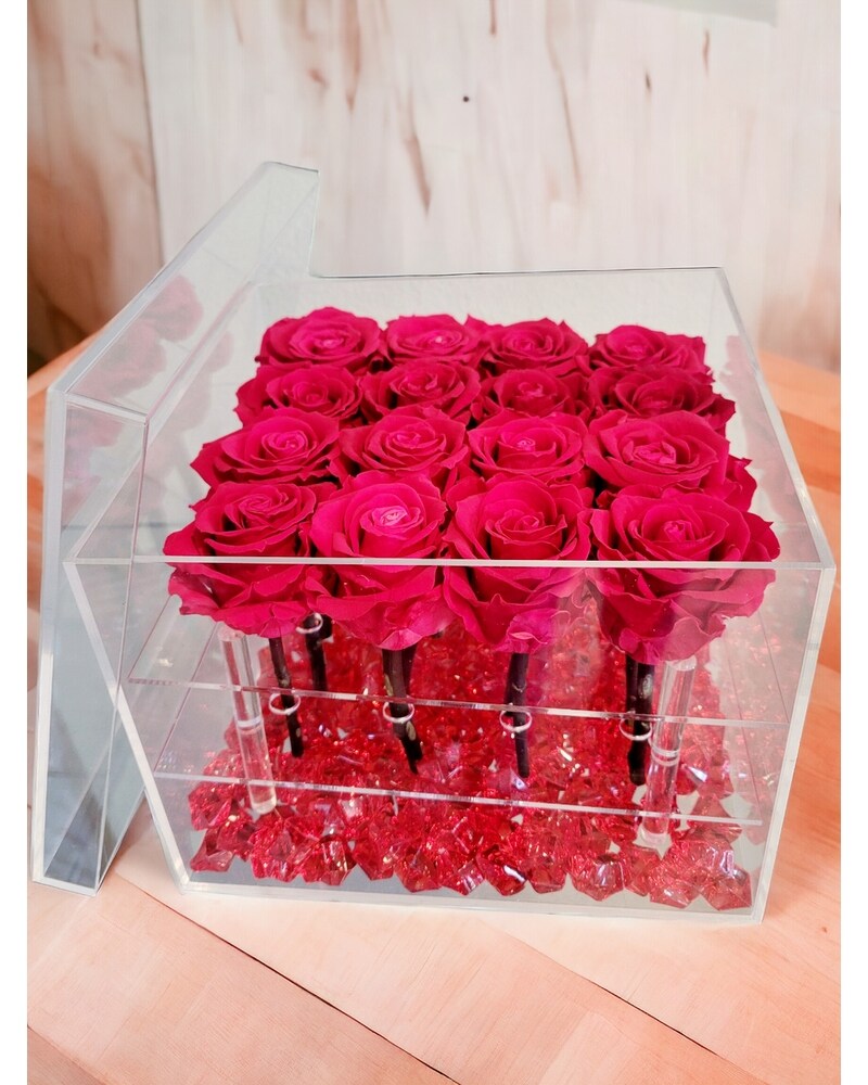 Box of roses eternity roses high quality