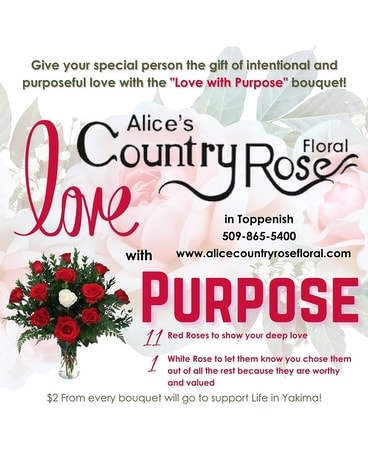 Love With Purpose Flower Arrangement