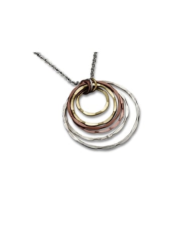 Graduated Circles Necklace Gifts
