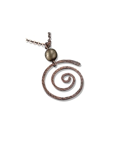Spiral Long Necklace Gifts