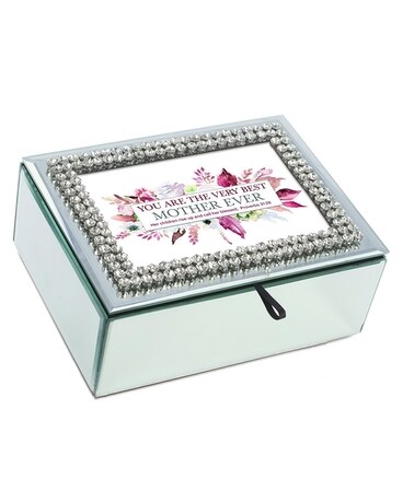 Best Mother Ever Music Box Flower Arrangement