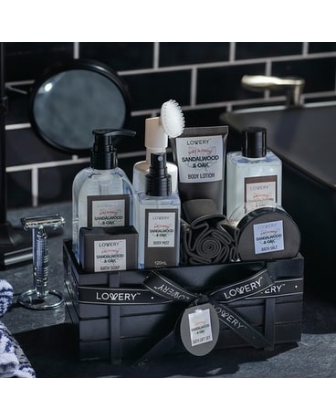 Sandalwood & Oak Men's Spa Kit Gifts