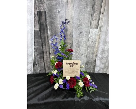 Remembering Dad Flower Arrangement