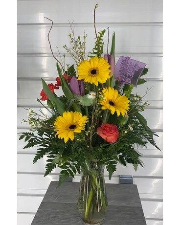 An Administrative Thanks Flower Arrangement
