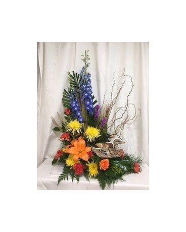 Duck Arrangement Flower Arrangement
