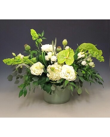 Green Goddess Flower Arrangement