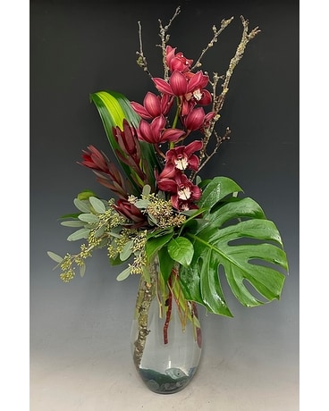 Orchid Abundance Flower Arrangement