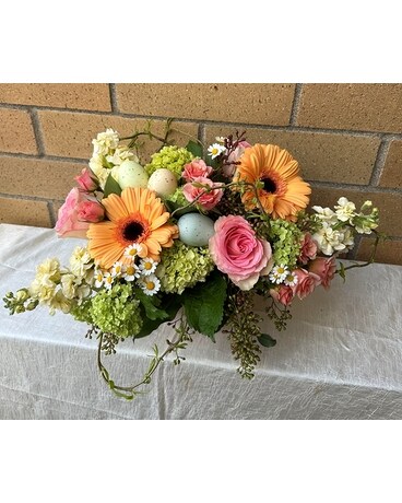 Cadbury Egg Flower Arrangement